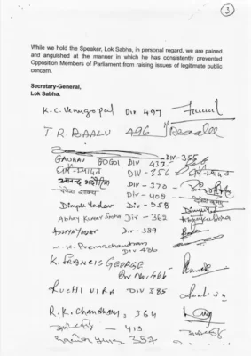 High Drama in Parliament