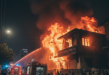 Ahmedabad News :અમદાવાદમાં વહેલી સવારે કાળમુખી આગ: કૃષ્ણનગરી રો-હાઉસમાં પરિવાર નિદ્રામાં હતો ત્યારે જ ભભૂકી આગ, વૃદ્ધા અને માસૂમ બાળકનું મોત Ahmedabad