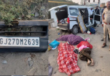 Tragedy on Highway:લગ્નની ખુશી માતમના ફેરવાઈ: ઊંઝા-મહેસાણા હાઈવે પર ઈકો ડિવાઈડર સાથે અથડાતા અમદાવાદના પરિવારના 4 સભ્યના કમકમાટીભર્યા મોત Tragedy on Highway