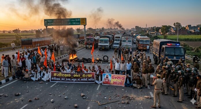 Tension in Mathura