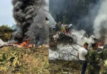 Tragedy in Colombia:કોલંબિયામાં સેનાનું હર્ક્યુલસ વિમાન ક્રેશ: 66 જવાનોના કમકમાટીભર્યા મોત, ટેક-ઓફની ગણતરીની મિનિટોમાં સર્જાઈ દુર્ઘટના Tragedy in Colombia