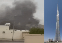 Explosion near Burj Khalifa: દુબઈમાં ખળભળાટ: બુર્જ ખલીફા નજીક હાઈ-રાઈઝ બિલ્ડિંગ સાથે ડ્રોન ટકરાયું, ભીષણ આગ બાદ સુરક્ષા એજન્સીઓ એલર્ટ Explosion near Burj Khalifa