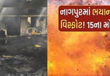 Nagpur Tragedy:નાગપુરની ફેક્ટરીમાં પ્રચંડ વિસ્ફોટ: વિસ્ફોટક બનાવતી કંપનીમાં બ્લાસ્ટ થતા 17 શ્રમિકોના કરુણ મોત Nagpur Tragedy