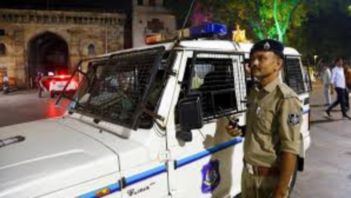 Security Beefed Up in Ahmedabad Security Beefed Up in Ahmedabad