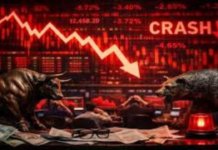 Market news:યુદ્ધના ડરે સેન્સેક્સ 1700 પોઈન્ટ તૂટ્યો, રોકાણકારો સોના તરફ વળ્યા; સોનું ₹2500 ઉછળ્યું Market news