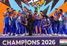 T20WorldCup2026:અમદાવાદમાં ભારતની સિંહગર્જના: ન્યૂઝીલેન્ડને 96 રને હરાવી ભારત ફરી બન્યું T20 વર્લ્ડ ચેમ્પિયન! T20WorldCup2026