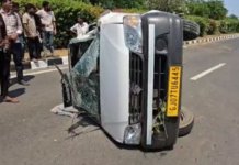 Horrific Accident on Kheda Highway: ખેડા હાઈવે પર રુંવાડા ઉભા કરી દેતો અકસ્માત બેફામ થારે ઈકોને પાછળથી ફંગોળી, 10 મુસાફર લોહીલુહાણ Horrific Accident on Kheda Highway