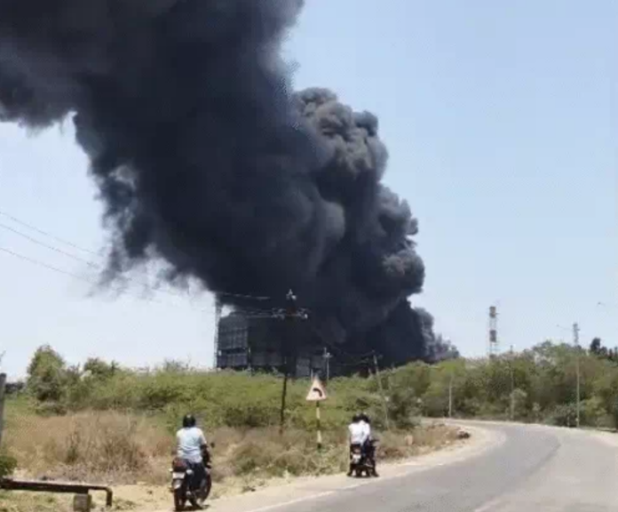 Fire Fury in Bharuch