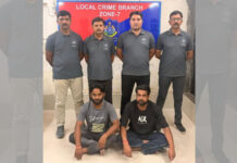 High-Stakes Arrest: અમદાવાદ LCBની મોટી સફળતા ઉદયપુરની કુખ્યાત ગેંગના બે શાર્પશૂટર સરખેજથી ઝડપાયા, રાજસ્થાન પોલીસે જાહેર કર્યું હતું ઇનામ High-Stakes Arrest