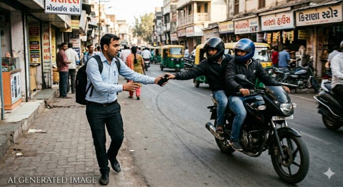 Ahmedabad Mobile Snatching