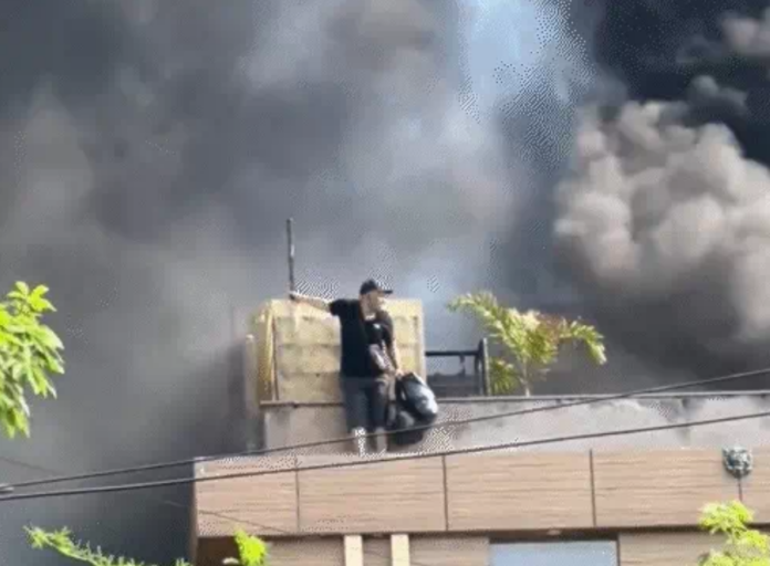 Horrific Fire in Delhi Horrific Fire in Delhi