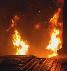 Ahmedabad Fire Breaking