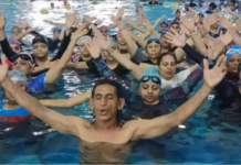 Pre-Yoga Day Celebrations: વડોદરામાં વિશ્વ યોગ દિવસની અનોખી ઉજવણી, સમા સ્પોર્ટ્સ કોમ્પ્લેક્સમાં ૫૦થી વધુ મહિલાઓએ સ્વિમિંગ પૂલમાં કર્યા ‘જળ યોગ’ Pre-Yoga Day Celebrations