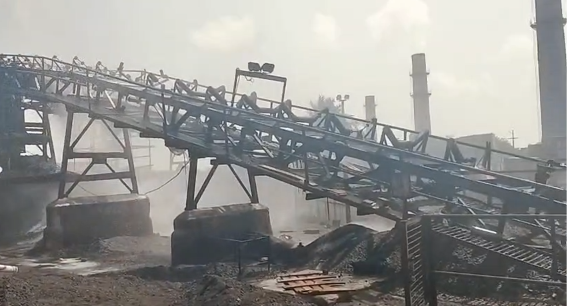 Fire Breaks Out at Private Plant Near Mithapur