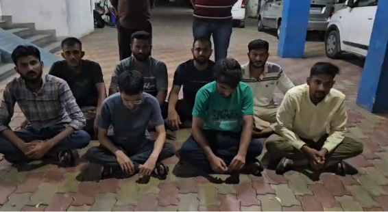 Major Crackdown in Surat Major Crackdown in Surat