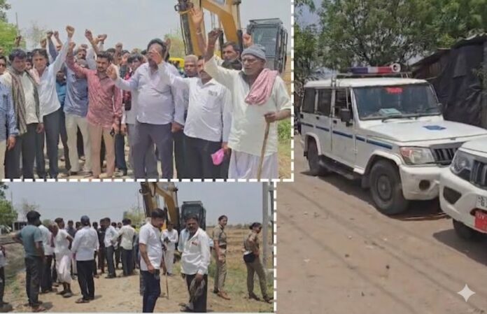 Farmers Protest in Sanand