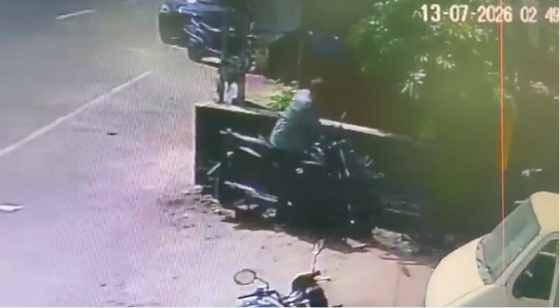 Brazen Bike Theft in Rajkot Brazen Bike Theft in Rajkot