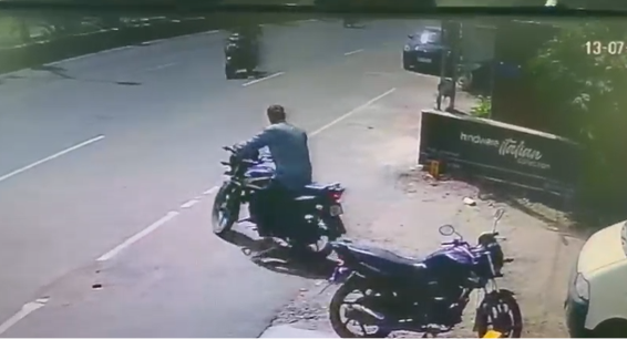 Brazen Bike Theft in Rajkot