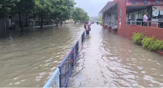Rain Chaos in Surat Rain Chaos in Surat