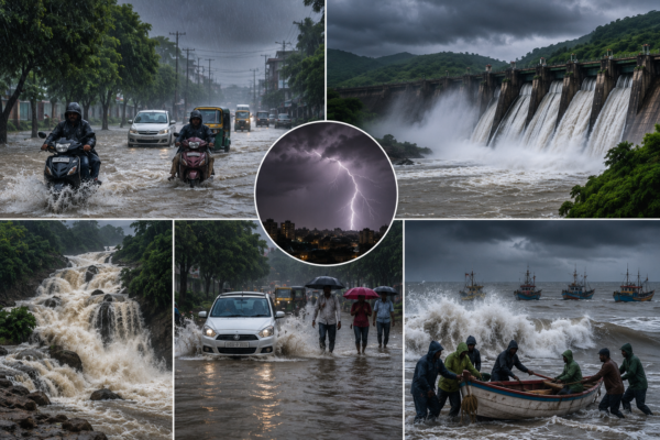 Monsoon Rains Lash Gujarat