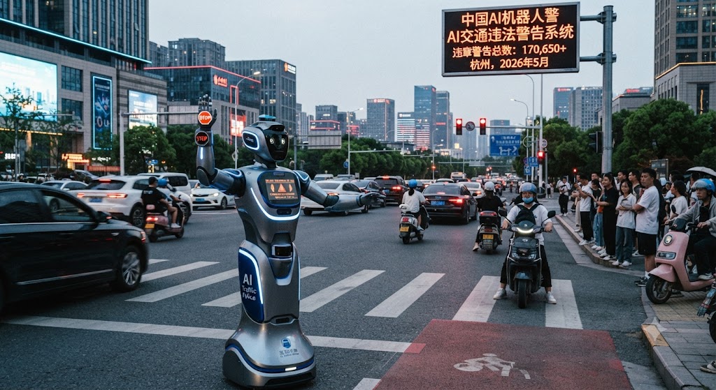 China’s AI Robot Cops