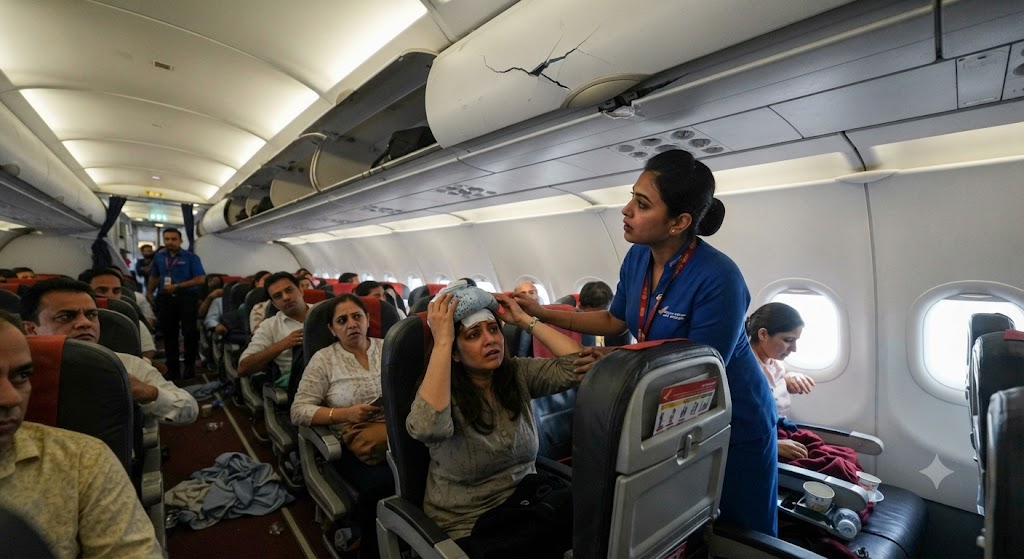 Turbulence Trauma on Phuket-Delhi Flight