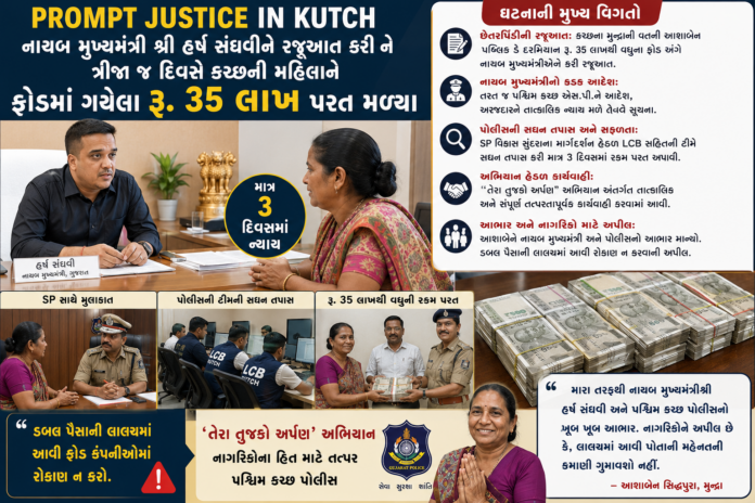 Prompt Justice in Kutch