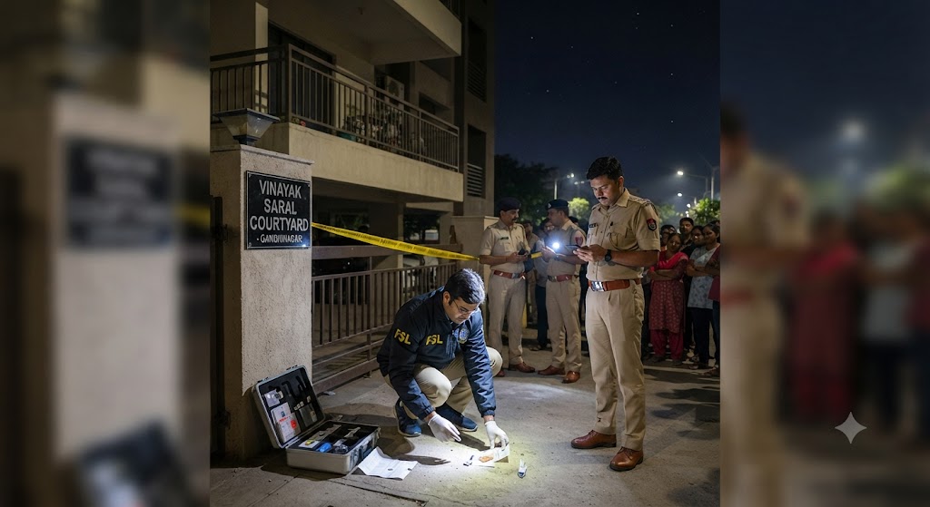 Tragic Fall in Gandhinagar