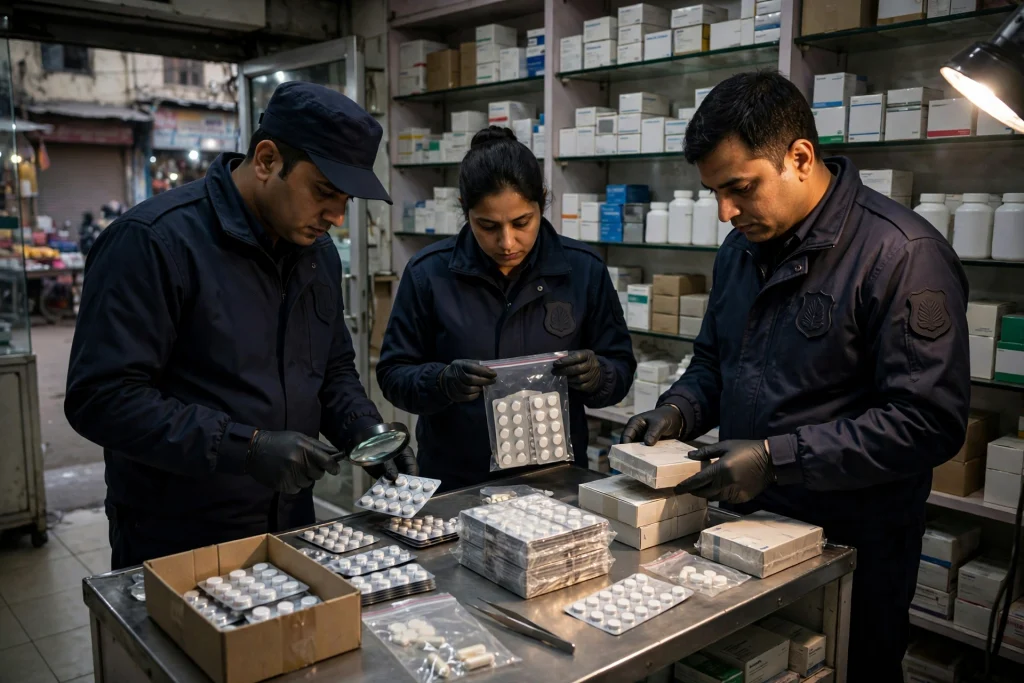 Ahmedabad Drug Crackdown