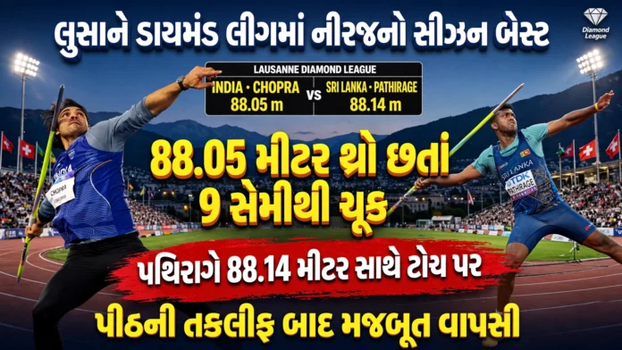 Neeraj Chopra vs Pathirage