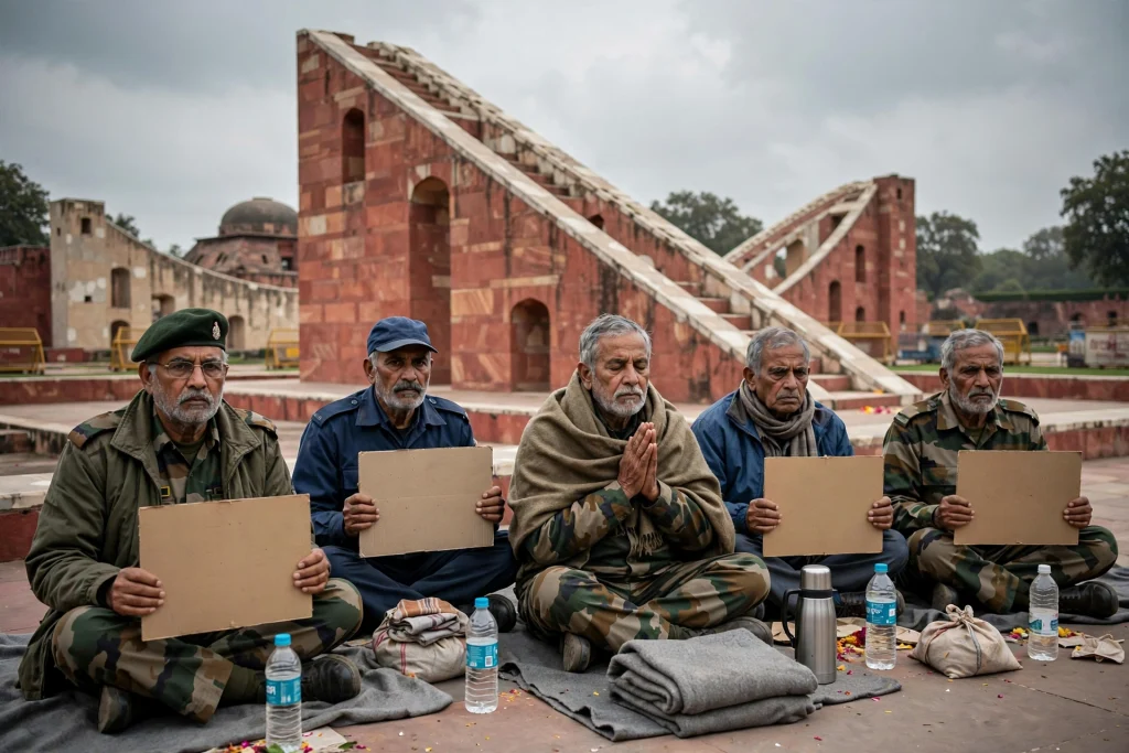 CAPF Veterans’ Protest