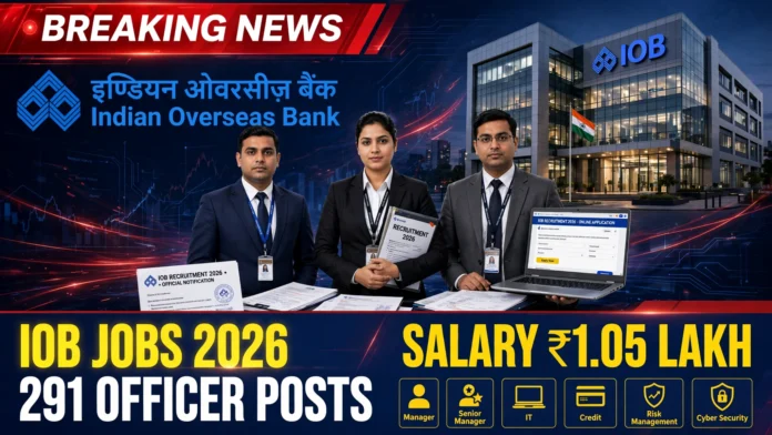 IOB Recruitment 2026