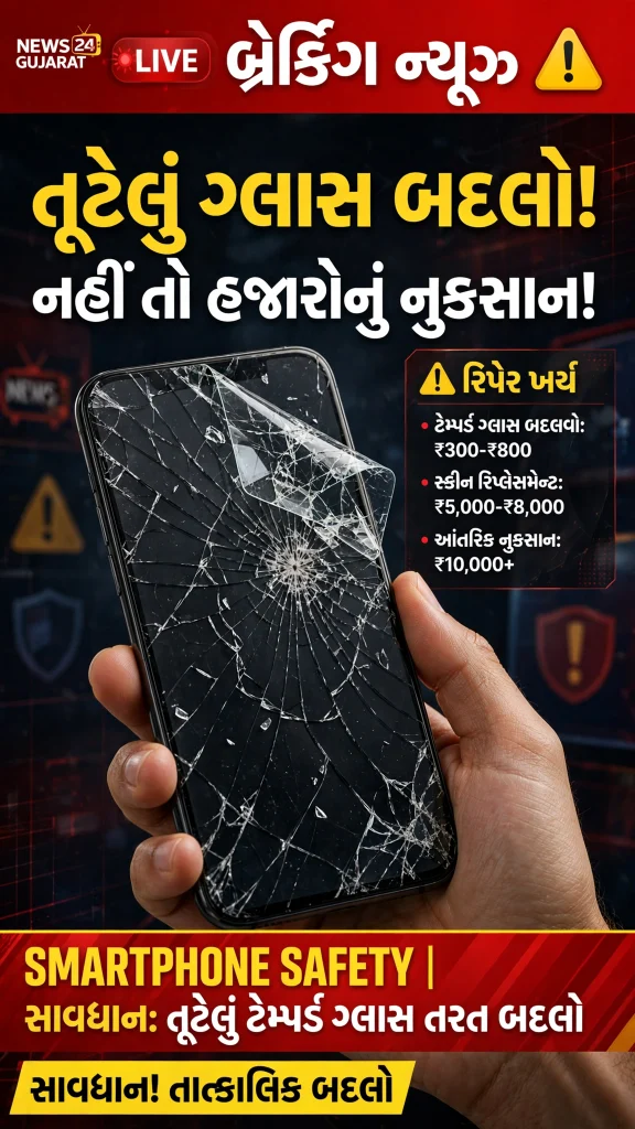 Broken Screen Protector