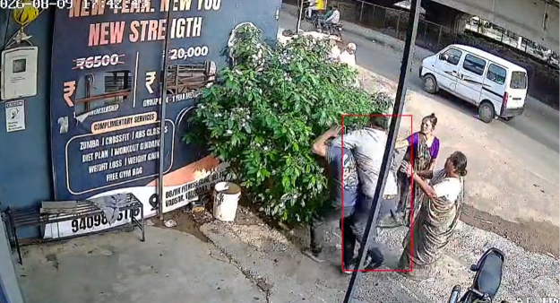 Parking Row Turns Ugly