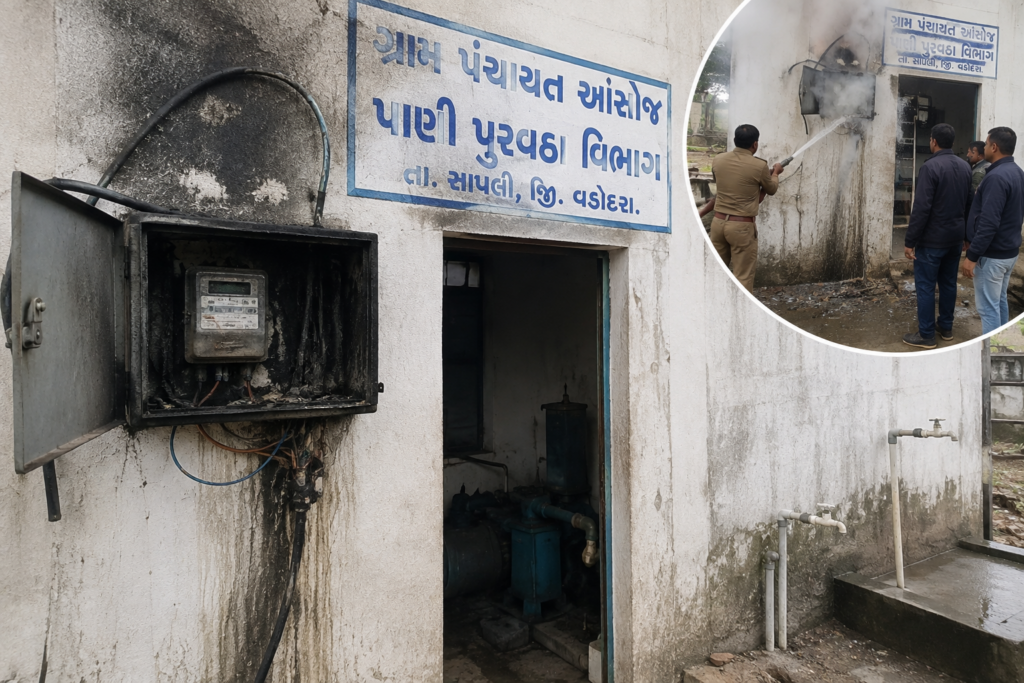 Short circuit in Vadodara