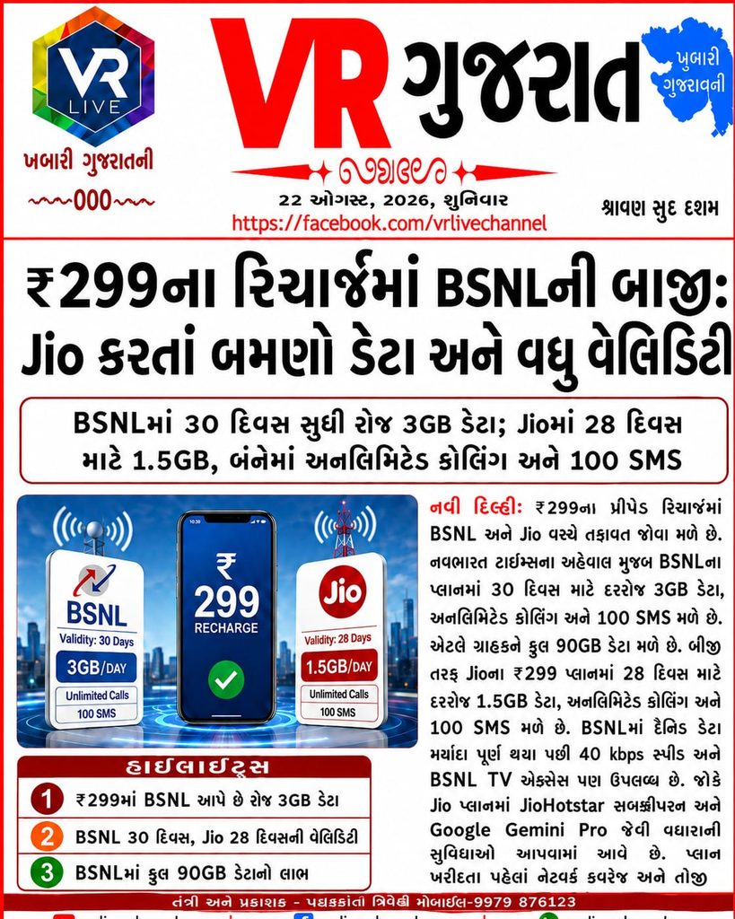 ₹299 Recharge Plan