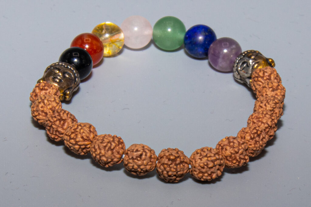 colorful beaded bracelet with a buddha head charm 2026 03 18 06 55 17 utc