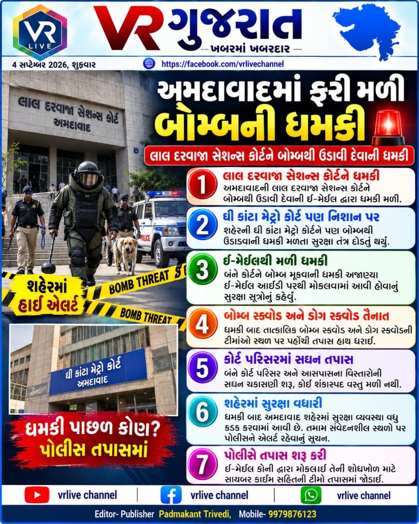Bomb Threat in Ahmedabad