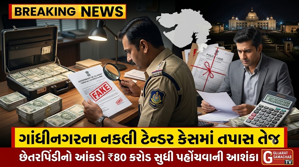 Gandhinagar Fake Tender Case