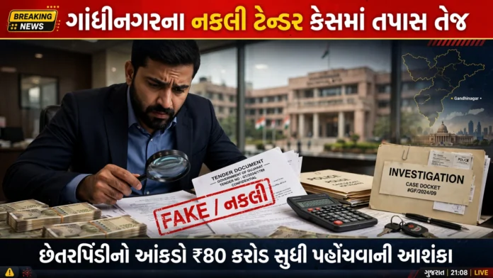Gandhinagar Fake Tender Case