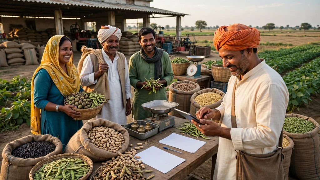Groundnut to Soybean