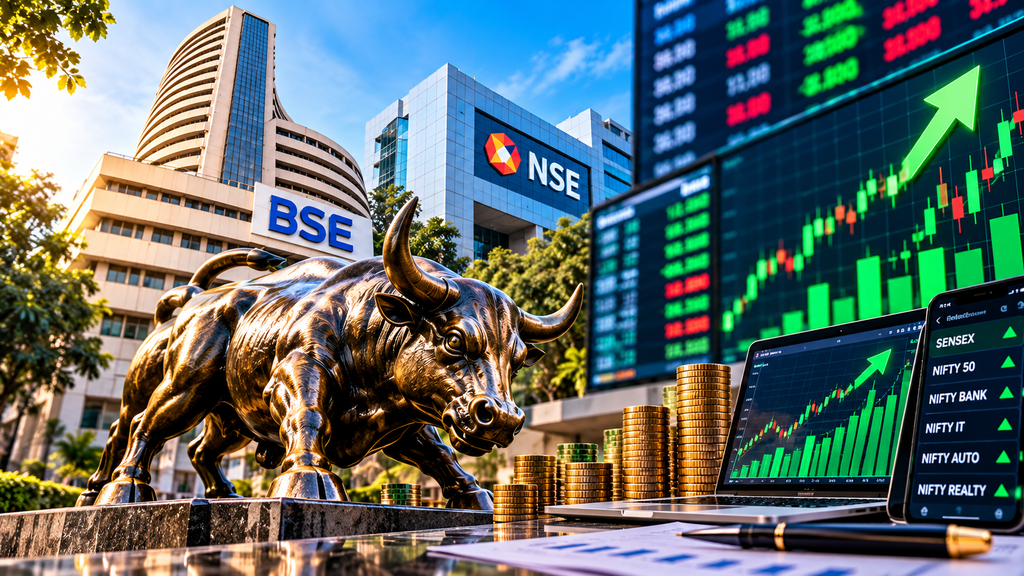 Sensex Above 73,700