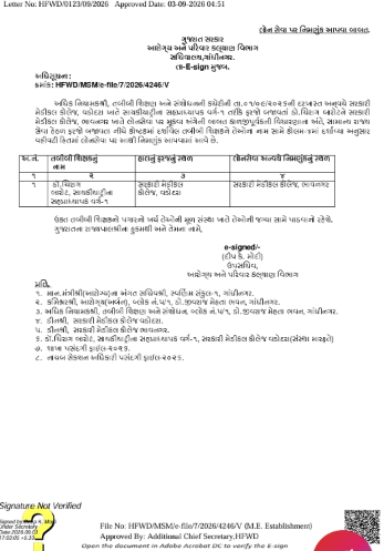 Baroda Medical College Ragging Row
