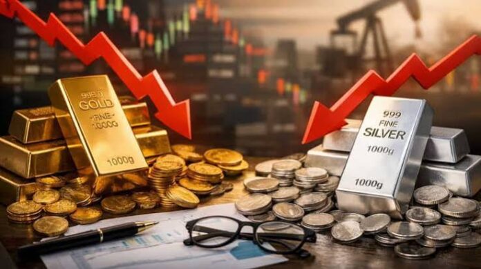 Gold and Silver Prices Tumble