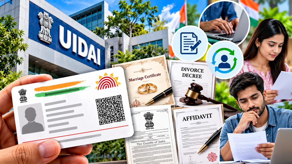 Aadhaar Name Update