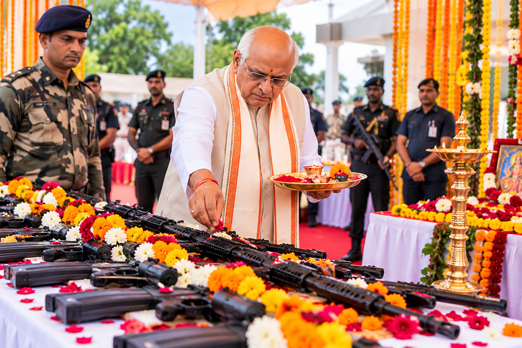 Vijayadashami in Gandhinagar:
