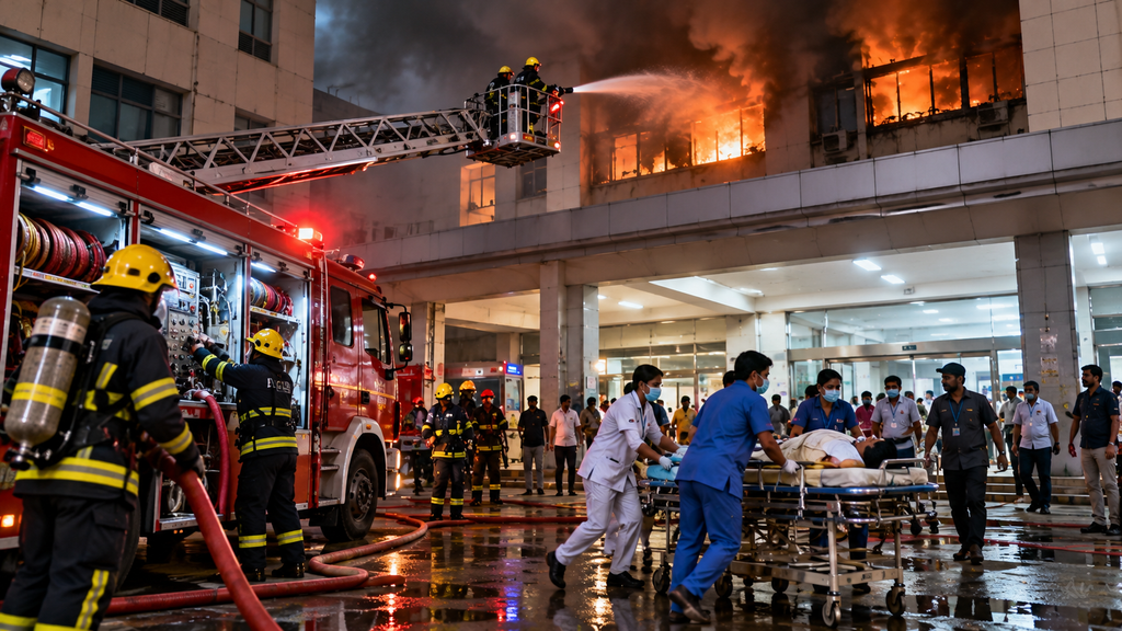 Surat Civil Hospital Fire