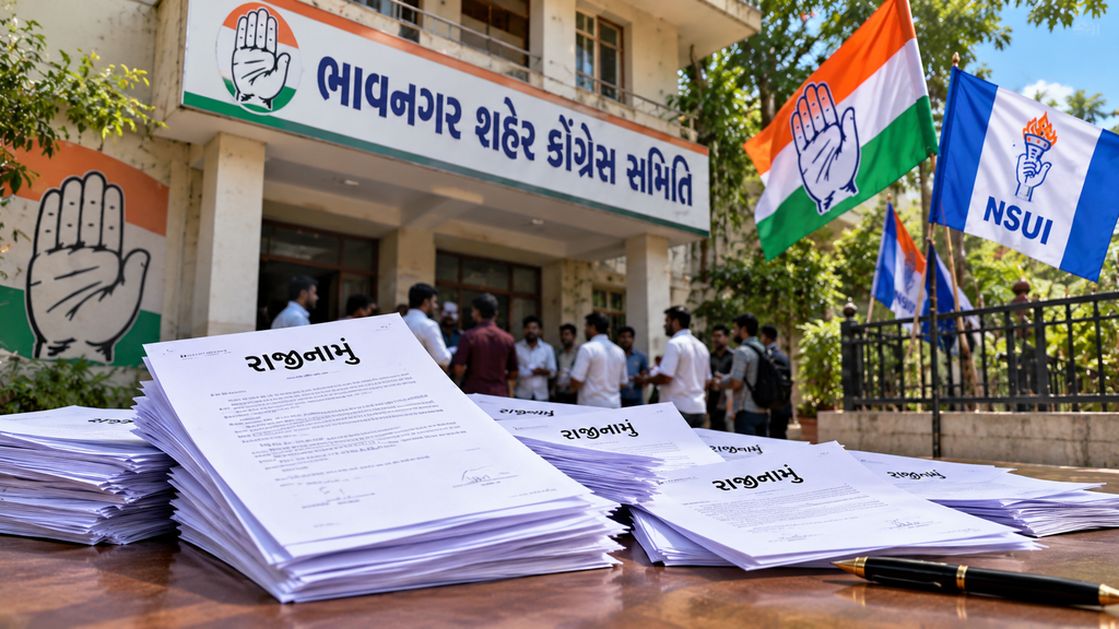 Bhavnagar Congress in Trouble
