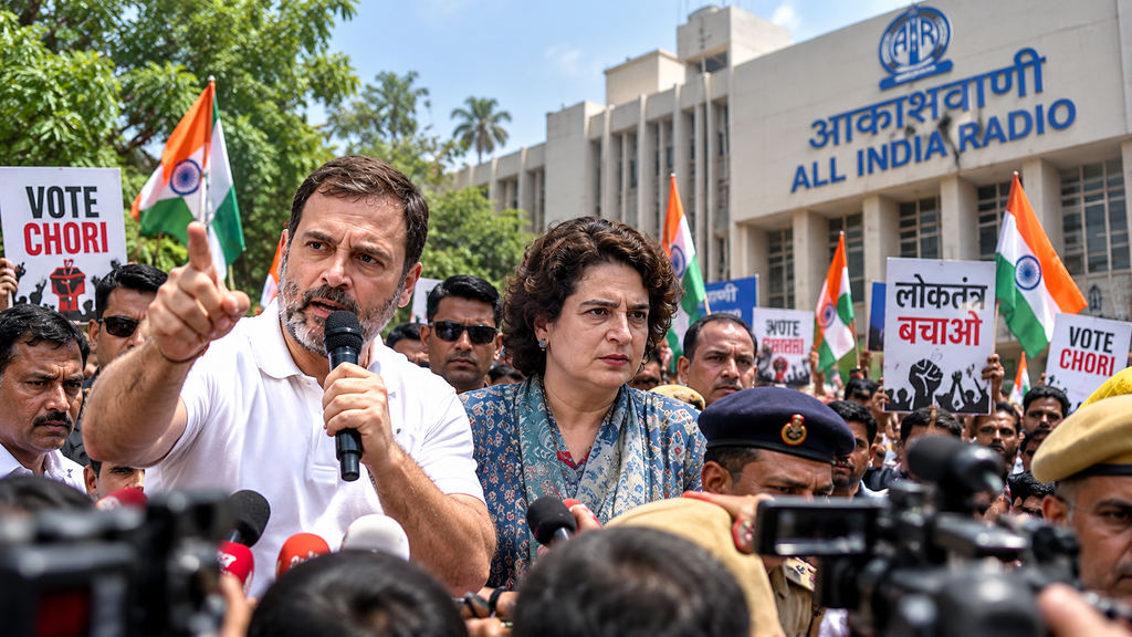 ‘Vote Chori’ Protest