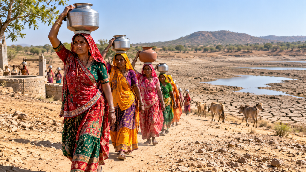 Gujarat Faces Water Crisis